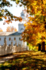 Autumn in Old Bennington Vermont