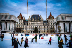 Ice-skating-at-the-Empire-State-plaza