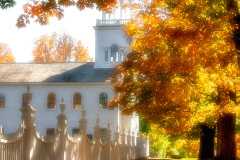 Autumn in Old Bennington Vermont