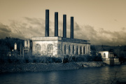 The Former Adirondack Power Plant, Cranesville New York