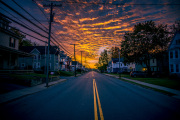 Sunrise in Scotia New York