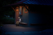 Girl-under-light