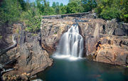 Wadhams Falls in the Adirondacks